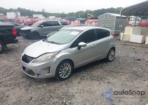 2012 Ford Fiesta Se из США, поврежденный, VIN 3FADP4EJ4CM126262